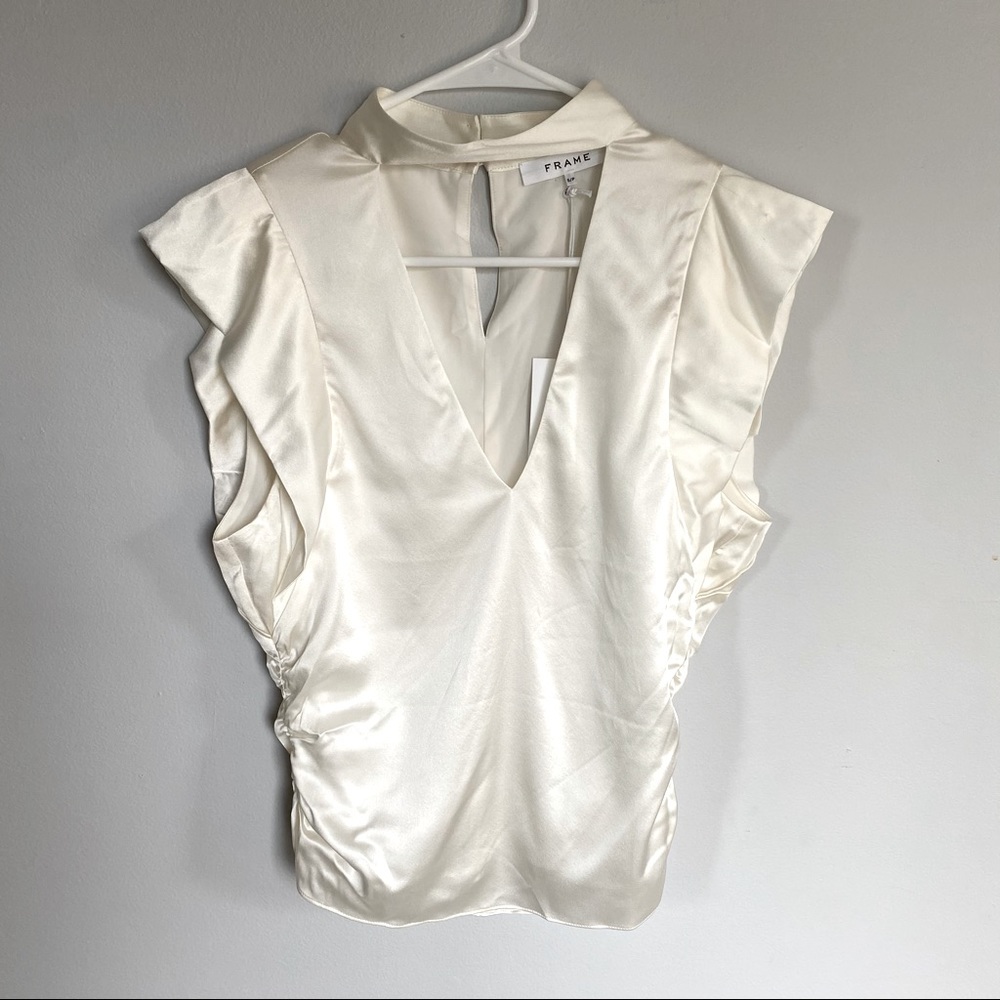 FRAME Silk Blouse